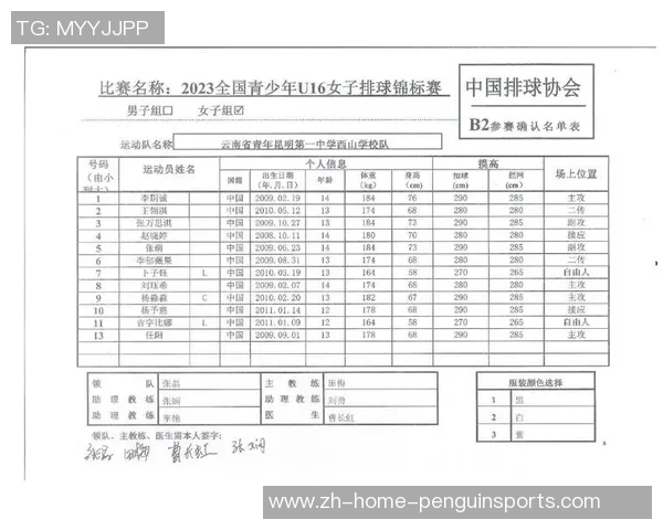 重庆排球队在锦标赛中的个人能力分析与表现评估